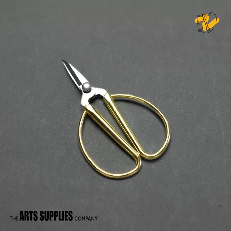 Stainless Steel Yarn Scissors with Woven Case