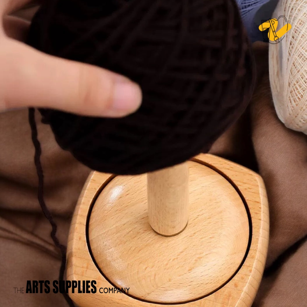 Rotating Wool Spool