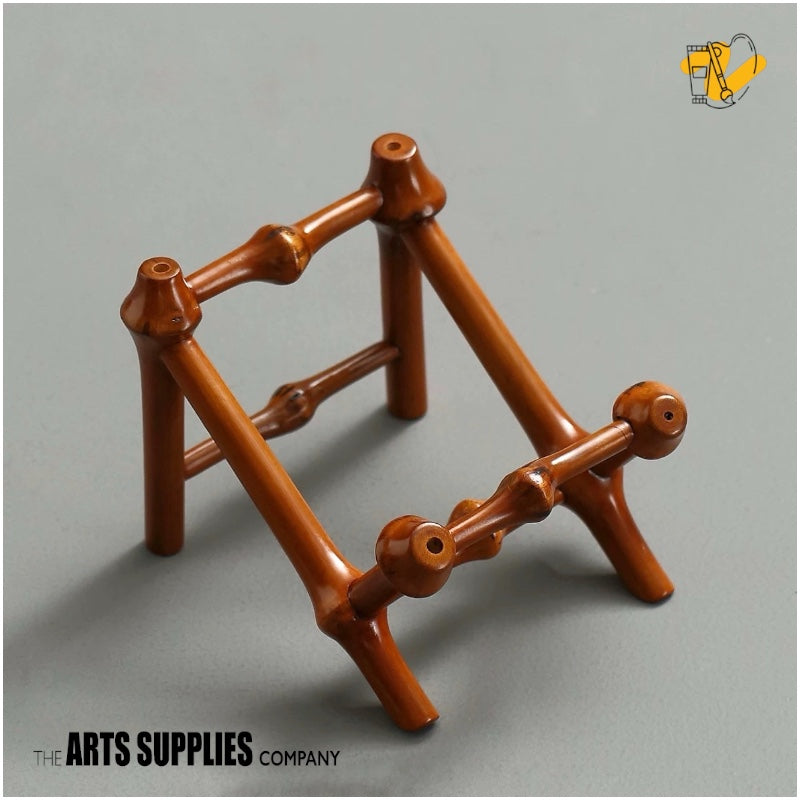 Handcrafted Bamboo Display Stand