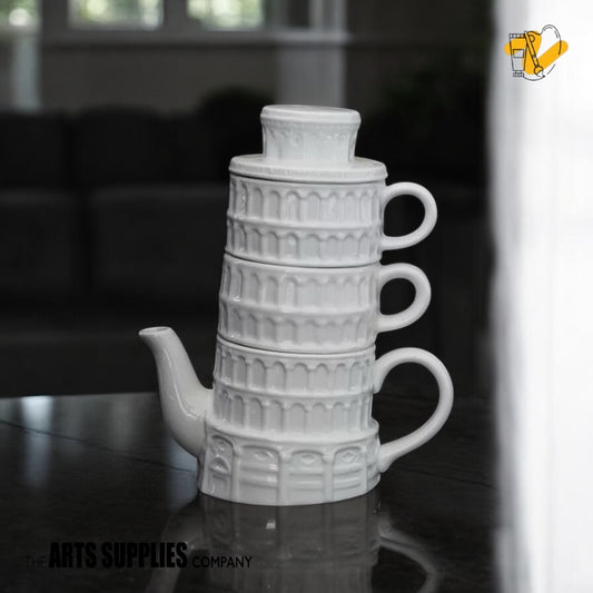 ボーンチャイナ ミータイム ティーポット + ティーカップ セット