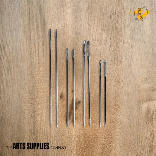 Sashiko Embroidery Needles (Set of 8 in 4 Sizes)