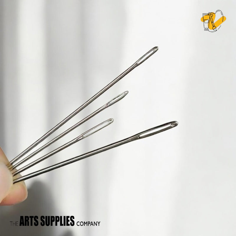 Sashiko Embroidery Needles (Set of 8 in 4 Sizes)