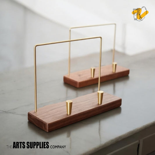 Display Stand (Brass on Wood)