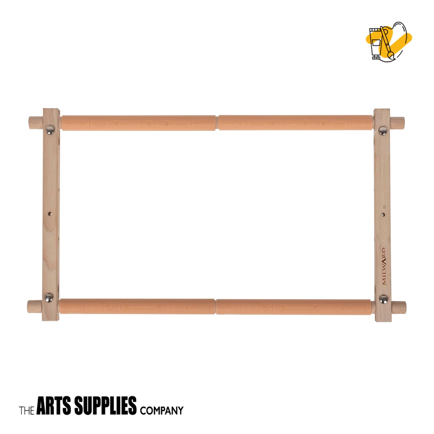 Beech Wood Embroidery/ Tapestry Scroll Frame