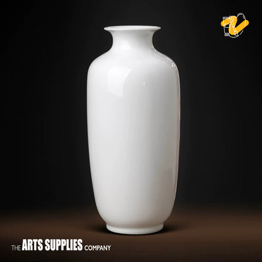 Kaolin Clay Collection | Rouleau Vase (Long)