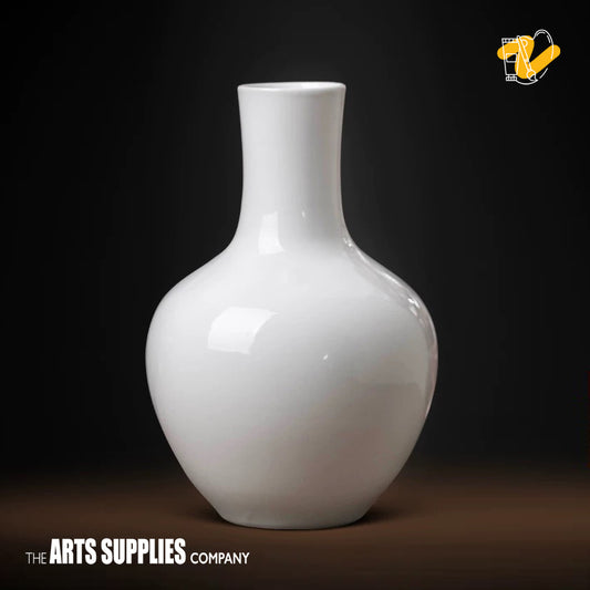 Kaolin Clay Collection | Globular Vase