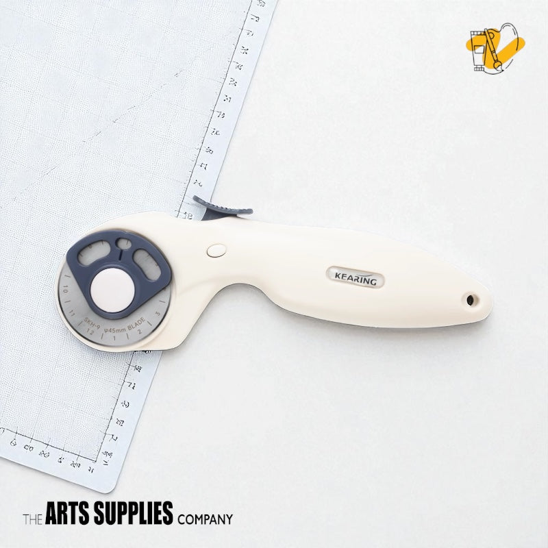 Kearing Rotary Cutter with Protective Block (& Blade Replacements)
