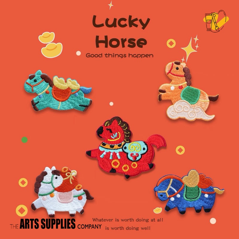 Embroidered Patches | Year of Horse