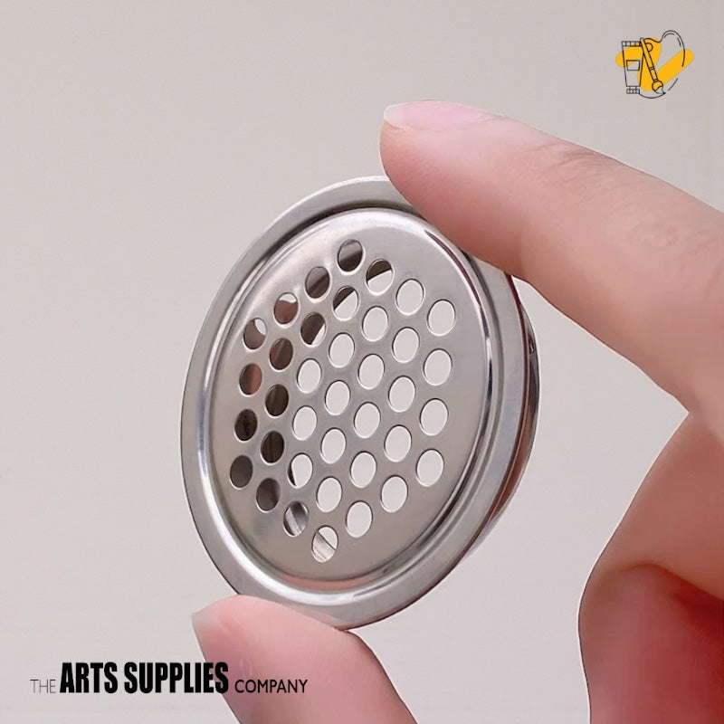 Brush Cleaning Jar with Screen