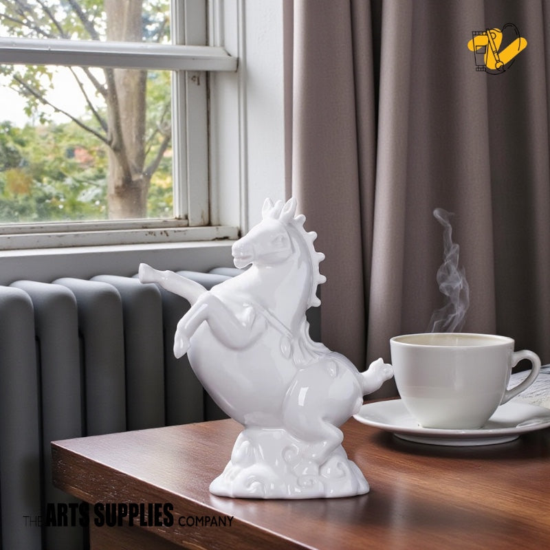 Blanc de Chine Horse Figurine