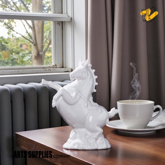 Blanc de Chine Horse Figurine