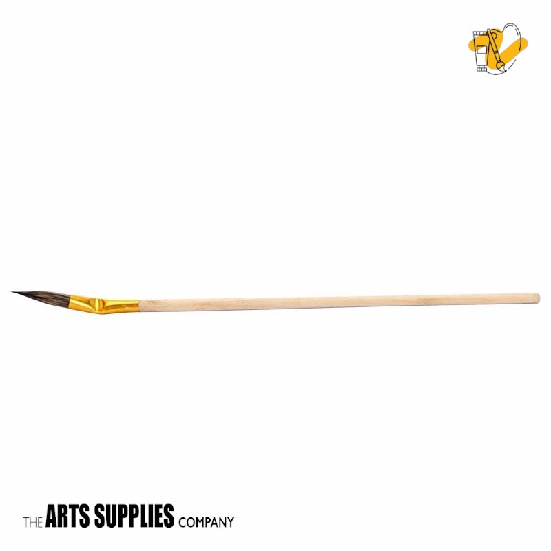 Angled Bent Handle Paint Brush