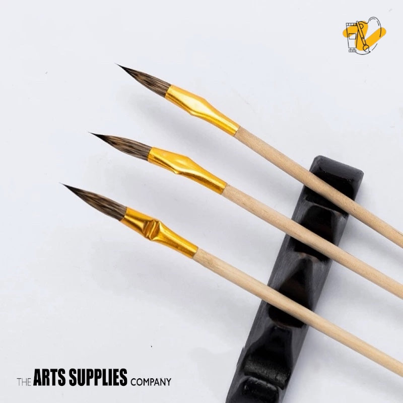 Angled Bent Handle Paint Brush