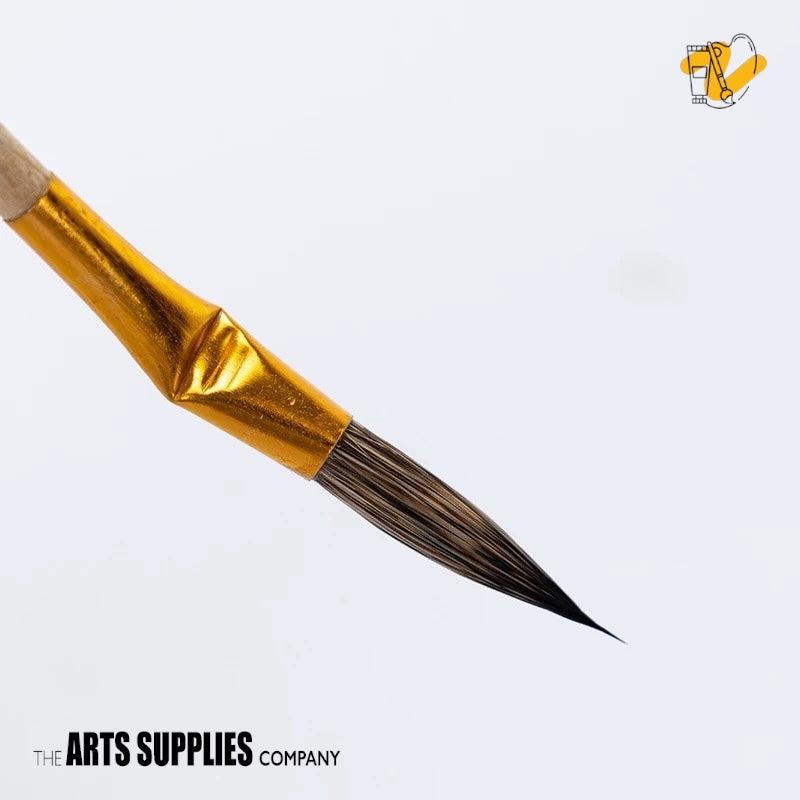 Angled Bent Handle Paint Brush