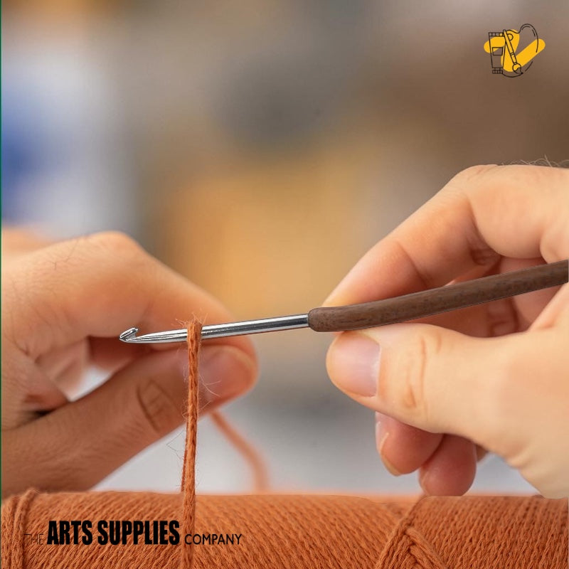 Sandalwood Handle Crochet Hooks