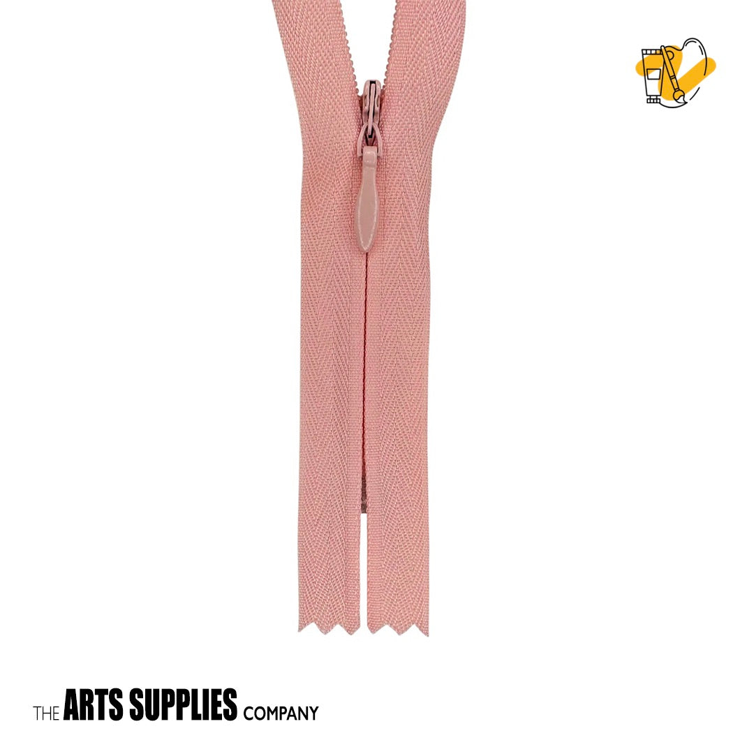 Invisible / Concealed Nylon Closed-End Zipper