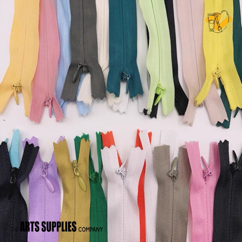 Invisible / Concealed Nylon Closed-End Zipper