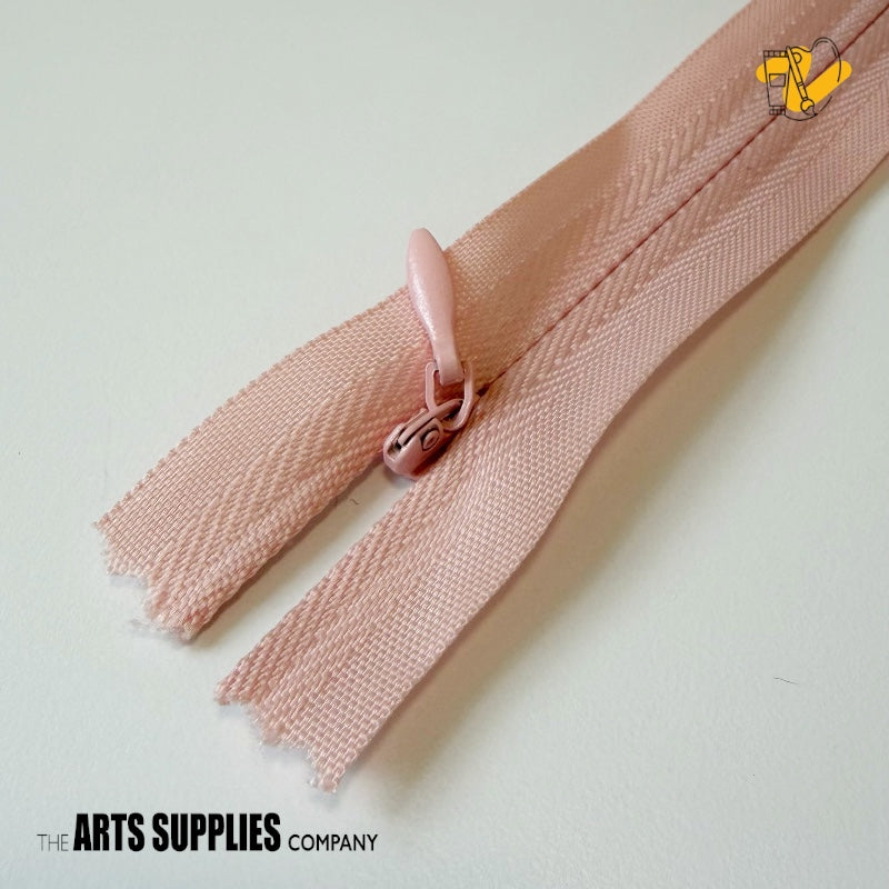 Invisible / Concealed Nylon Closed-End Zipper