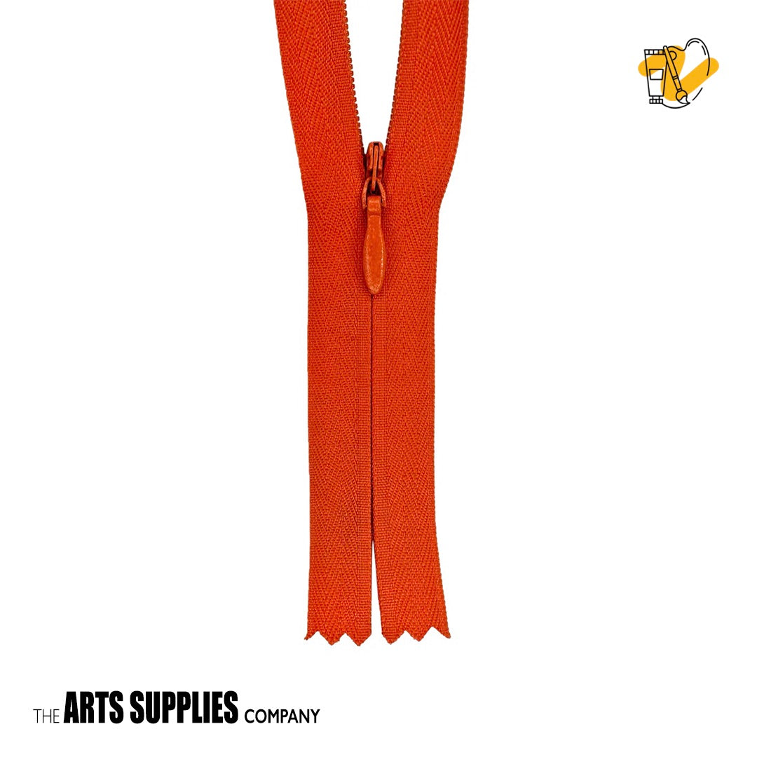 Invisible / Concealed Nylon Closed-End Zipper