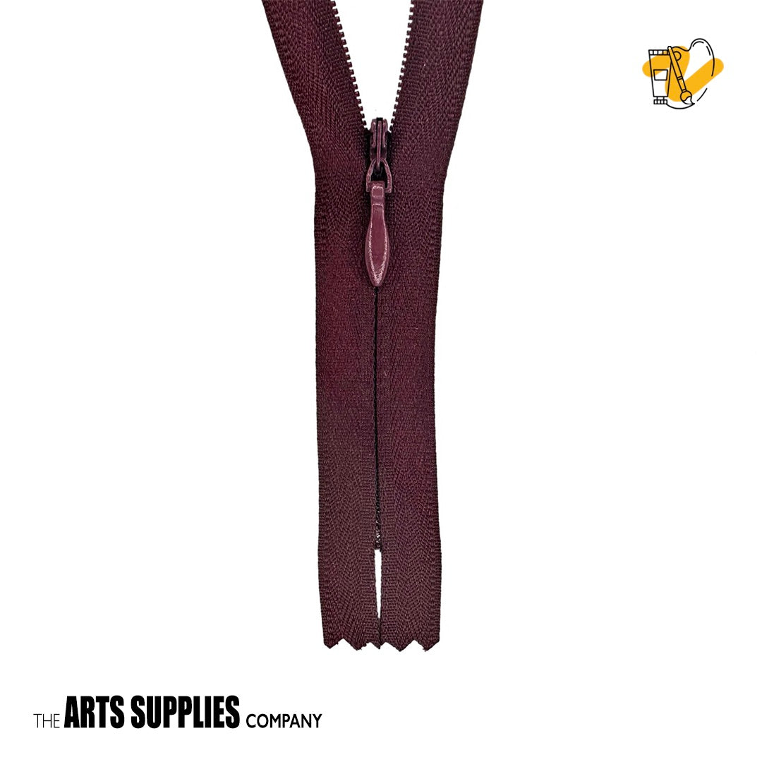 Invisible / Concealed Nylon Closed-End Zipper