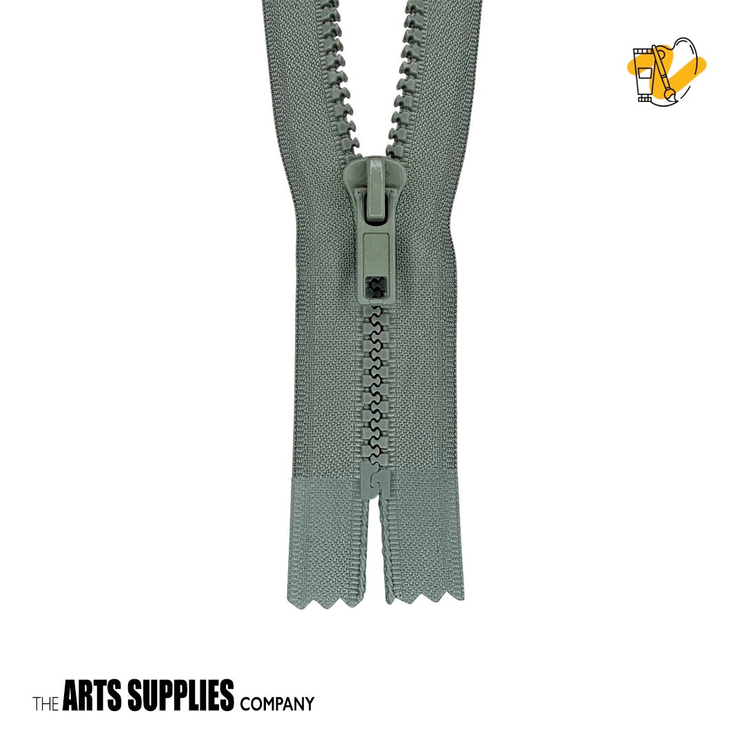 Molded Plastic Closed-End Bag Zipper