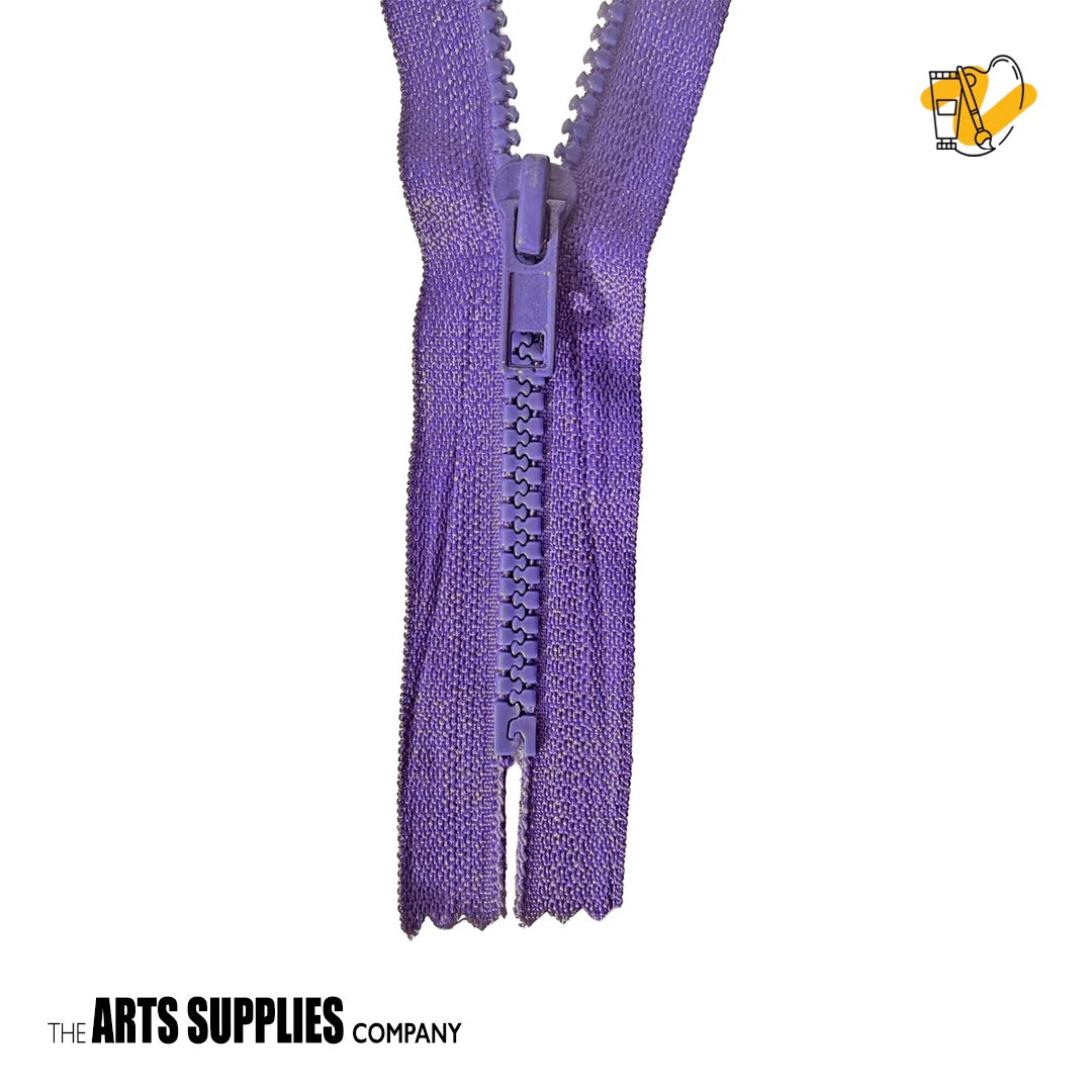 Molded Plastic Closed-End Bag Zipper