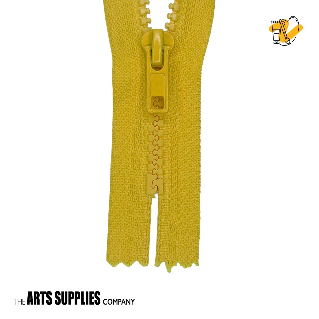 Molded Plastic Closed-End Bag Zipper