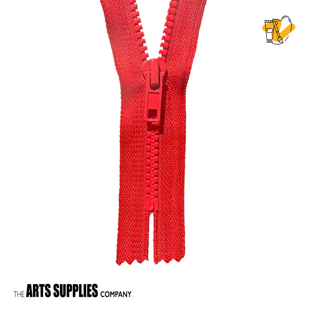 Molded Plastic Closed-End Bag Zipper
