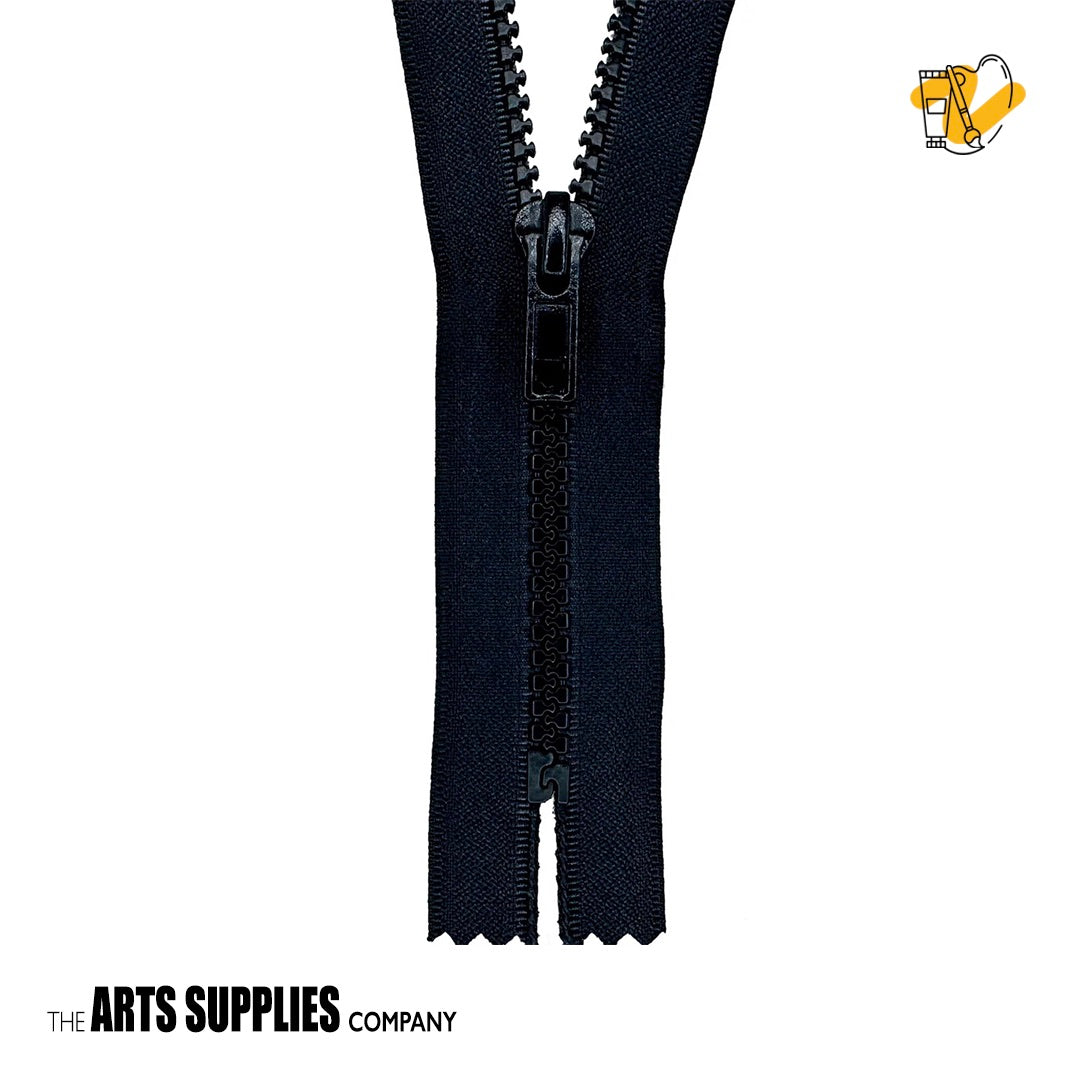 Molded Plastic Closed-End Bag Zipper