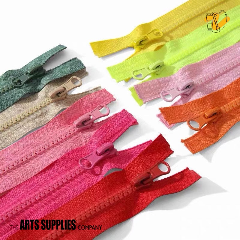 Molded Plastic Closed-End Bag Zipper