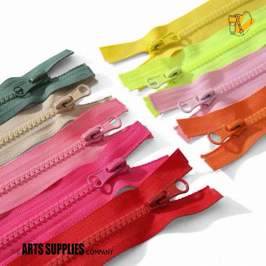 Molded Plastic Closed-End Bag Zipper