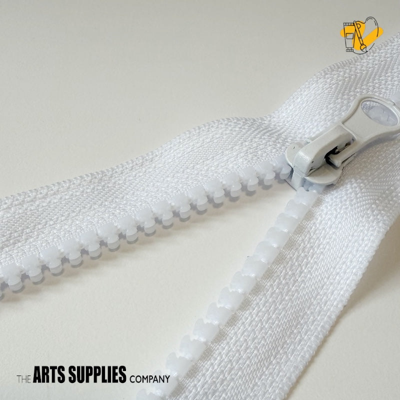 Molded Plastic Closed-End Bag Zipper
