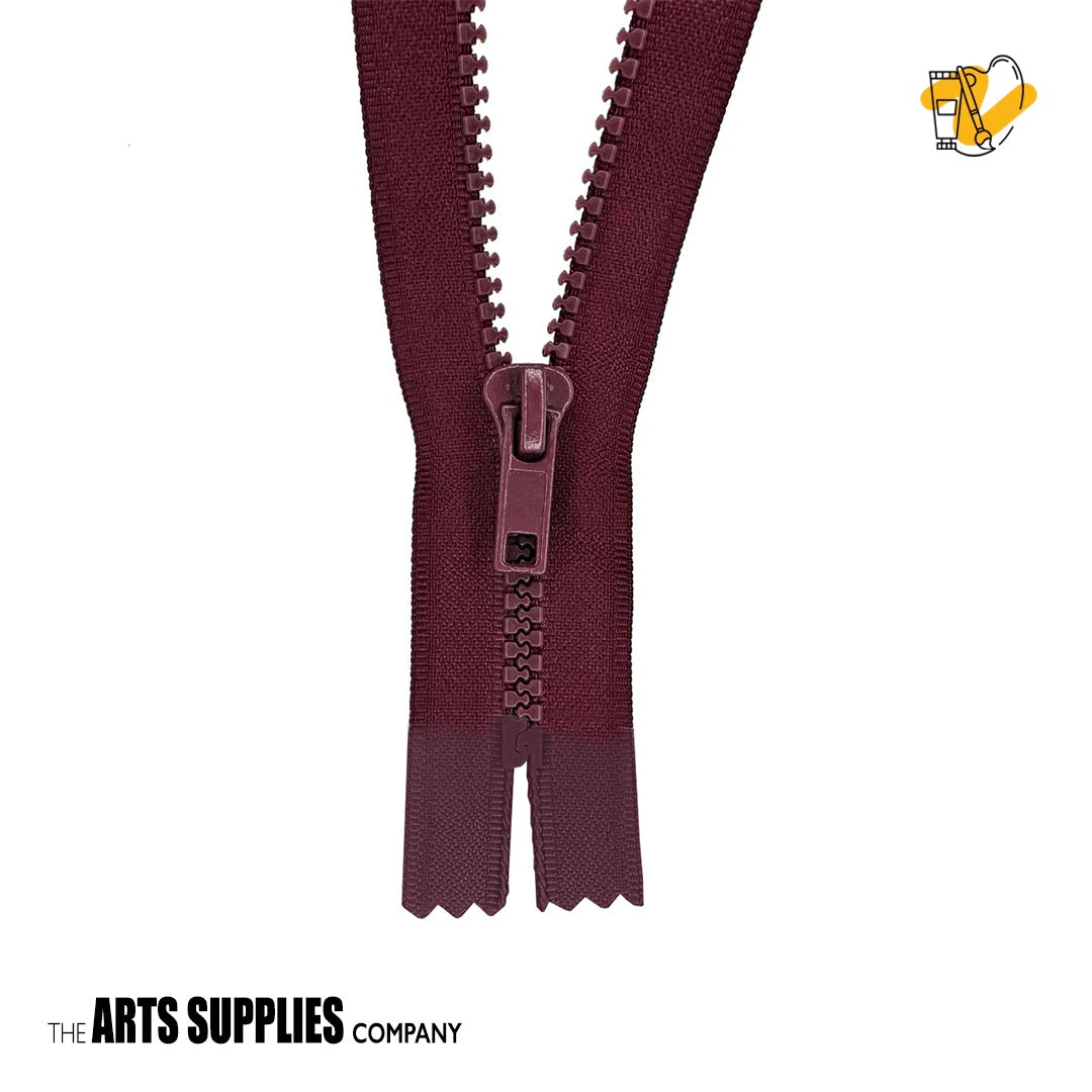 Molded Plastic Closed-End Bag Zipper