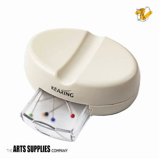 Magnetic Pin Cushion with Needle Drawer