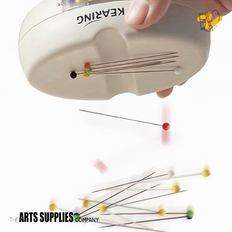 Magnetic Pin Cushion with Needle Drawer