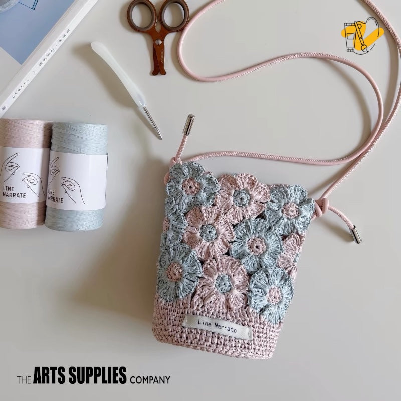 Knitting Kit | Line Narrate Brand Bucket Bag (5 Color Combination)