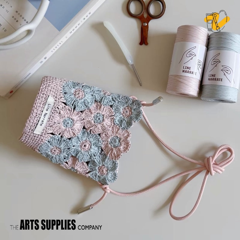 Knitting Kit | Line Narrate Brand Bucket Bag (5 Color Combination)