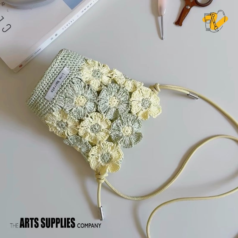 Knitting Kit | Line Narrate Brand Bucket Bag (5 Color Combination)