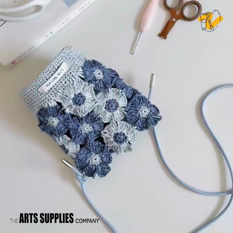 Knitting Kit | Line Narrate Brand Bucket Bag (5 Color Combination)