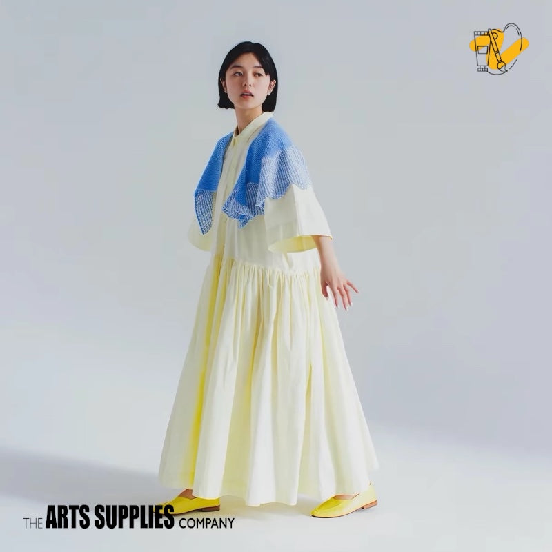 Knitting Kit | Daruma Brand Triangle Scarf