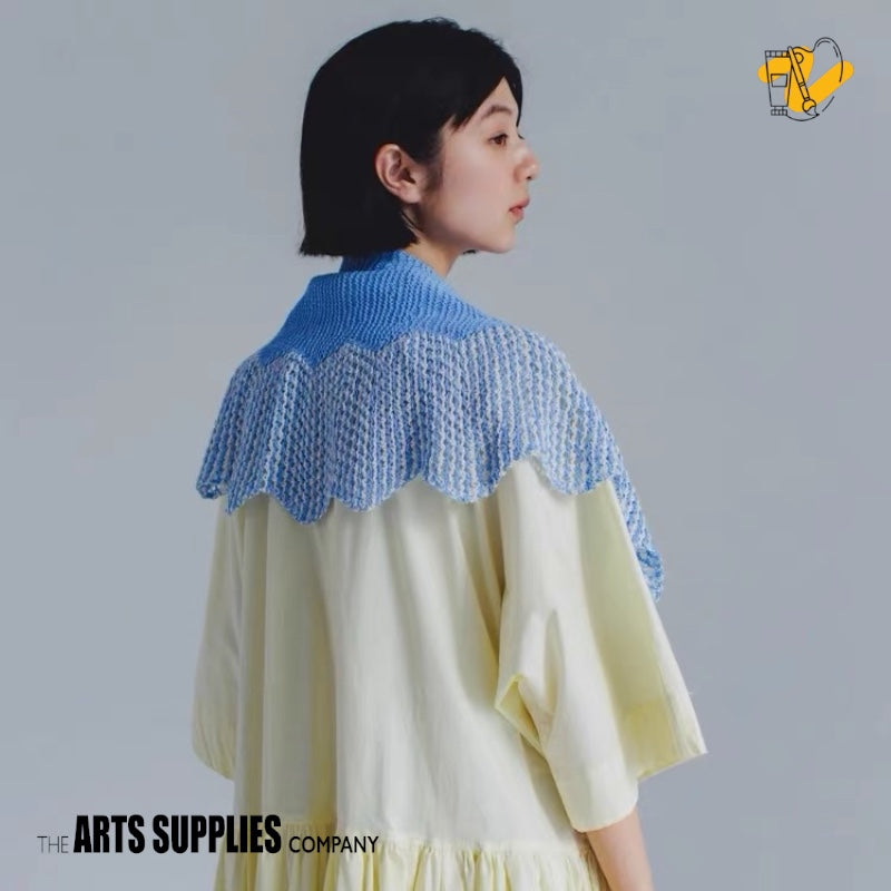 Knitting Kit | Daruma Brand Triangle Scarf