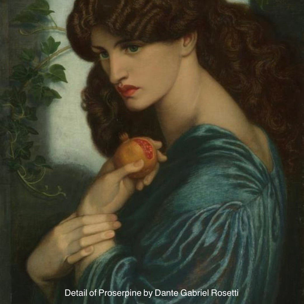 Hand Blown Glass Pomegranate Vase (Set of 2)