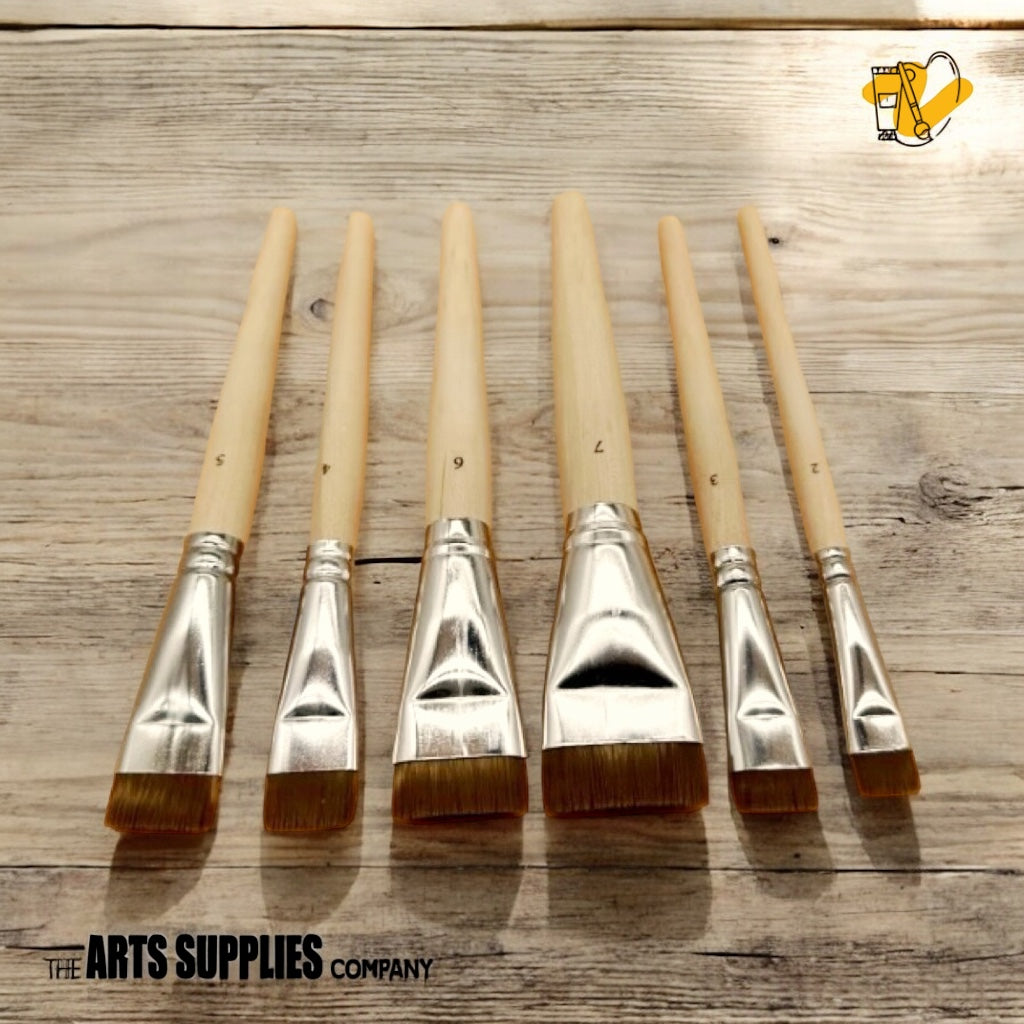 Soft Synthetic Mottler Brush